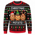 Christmas Potato Ugly Sweater Ln, Funny Holiday Gift