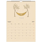 2027 Wall Calendar, Illustrated Wall Calendar