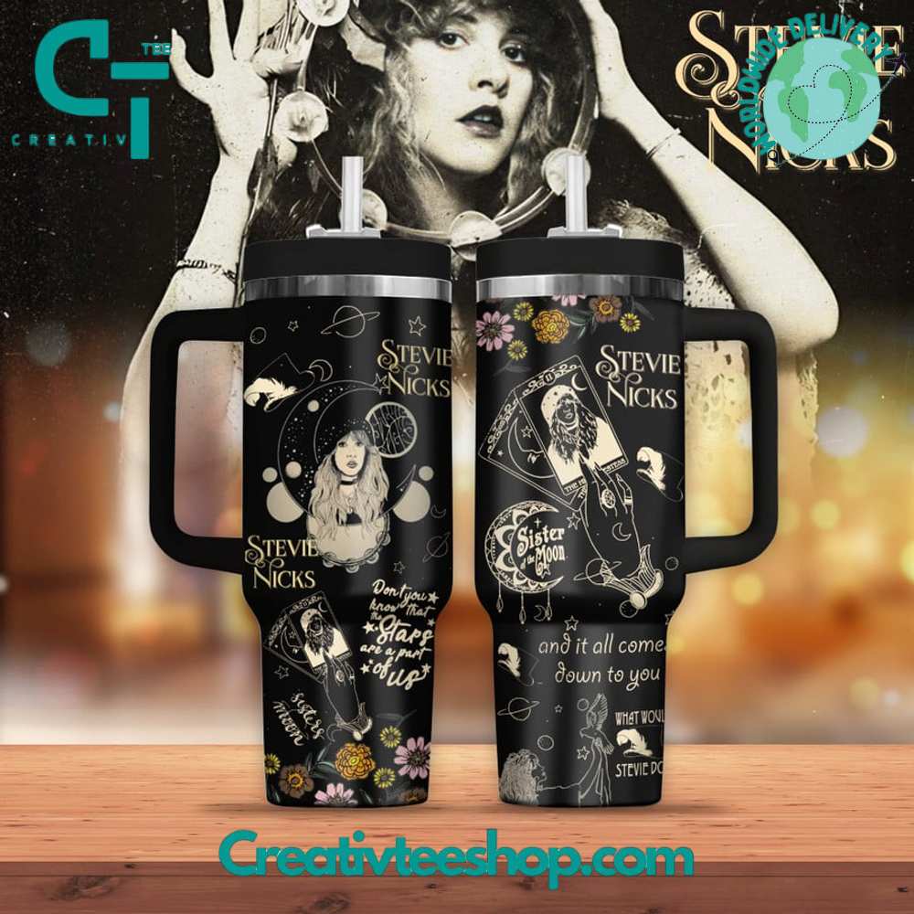 Stevie Nicks Gift for Her, Him on Birthday Xmas 30oz or 40oz Tumbler LN