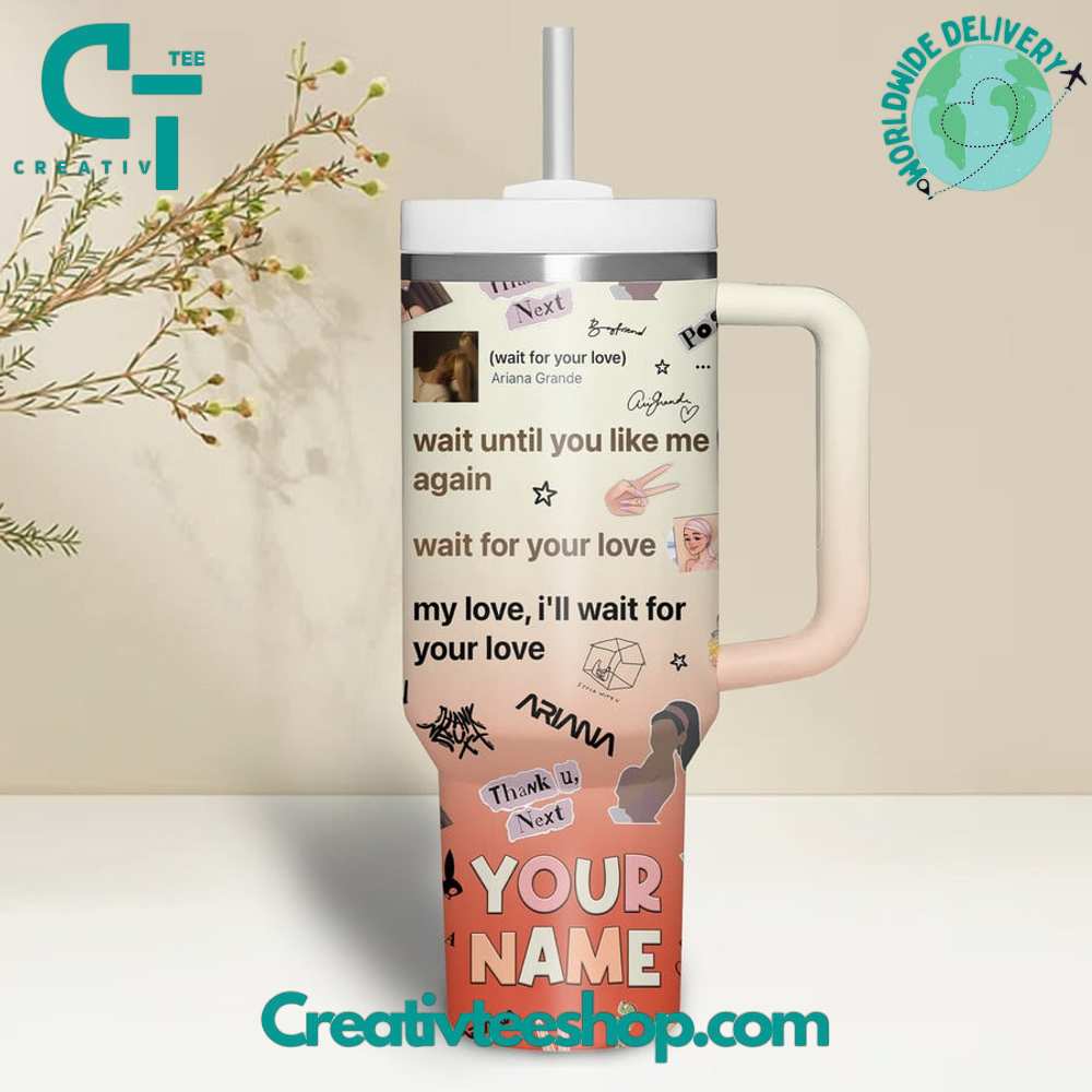 Ariana Grande Gift for Her, Him on Birthday Xmas 30oz or 40oz Tumbler LN
