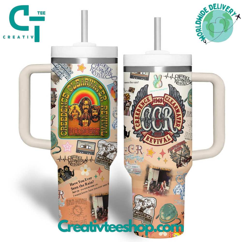Creedence Clearwater Revival Gift for Her, Him on Birthday Xmas 30oz or 40oz Tumbler LN