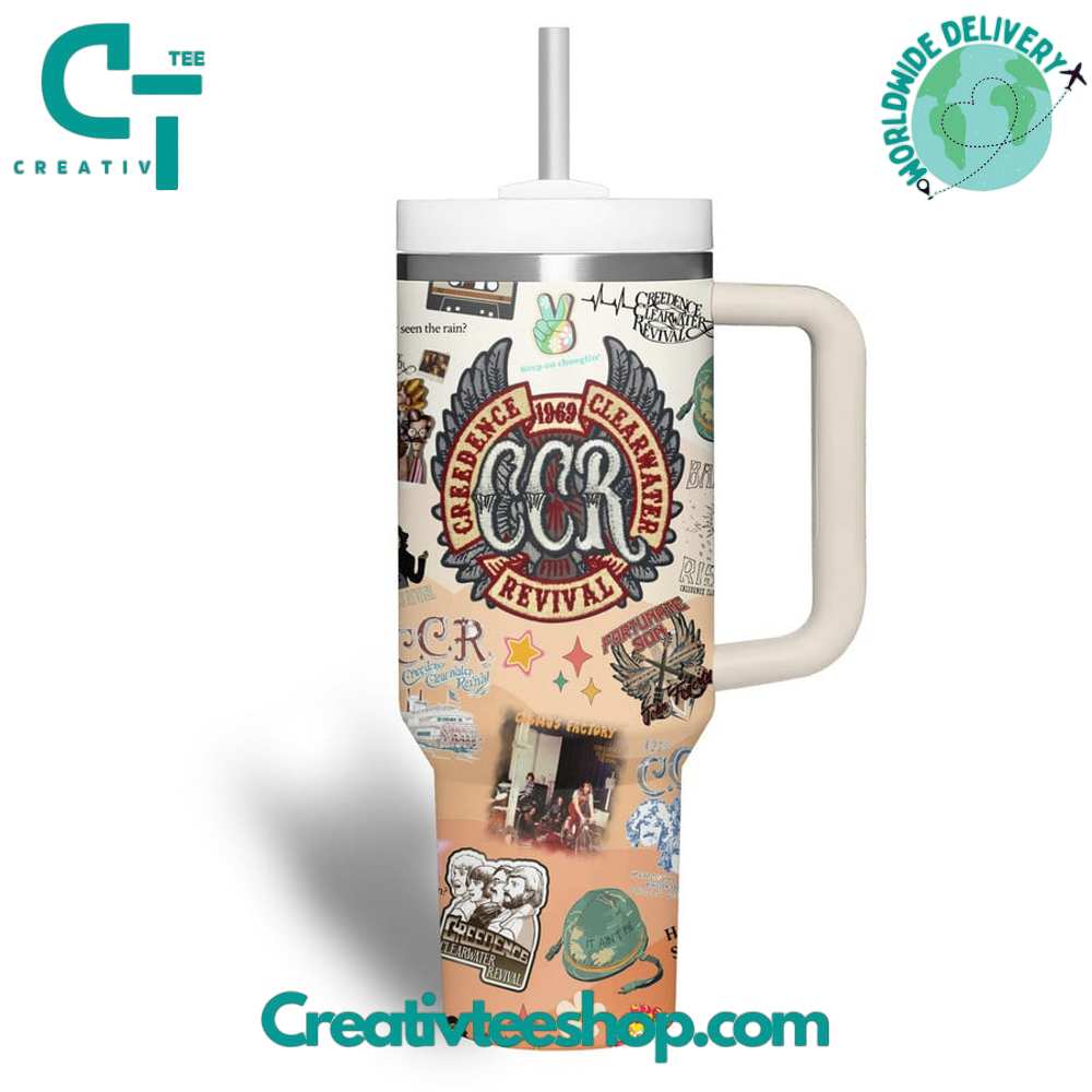 Creedence Clearwater Revival Gift for Her, Him on Birthday Xmas 30oz or 40oz Tumbler LN