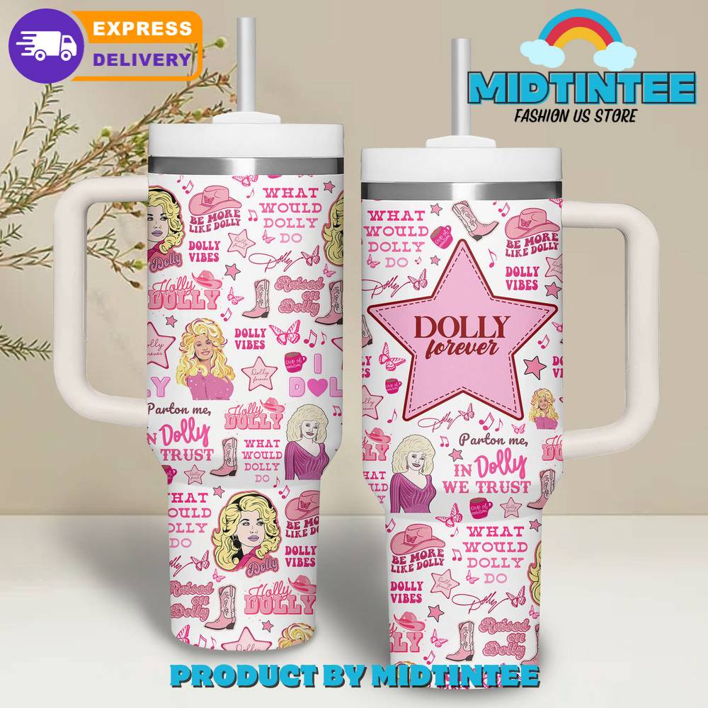 Dolly Parton What Would Dolly Do Gift for her,him, Birthday Xmas Halloween Gift 30oz or 40oz Tumbler LN