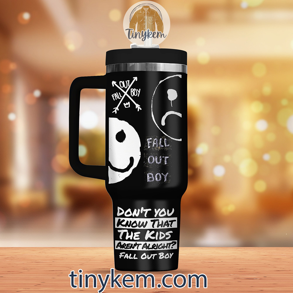 Fall Out Boys 30oz or 40 Oz Tumbler HG 2024 Tour