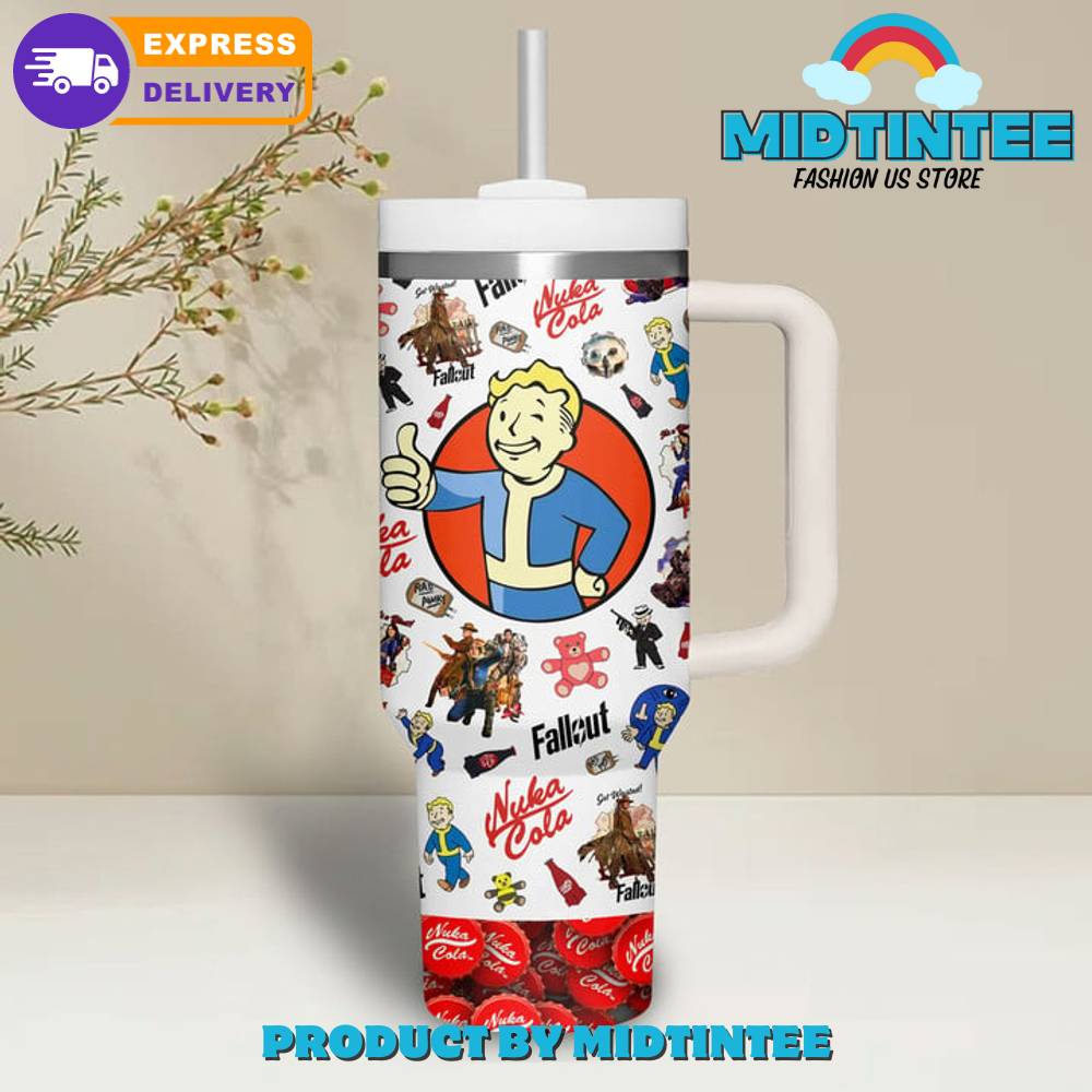 Fallout Vault Tec Nuka Cola Gift for her,him, Birthday Xmas Halloween Gift 30oz or 40oz Tumbler LN