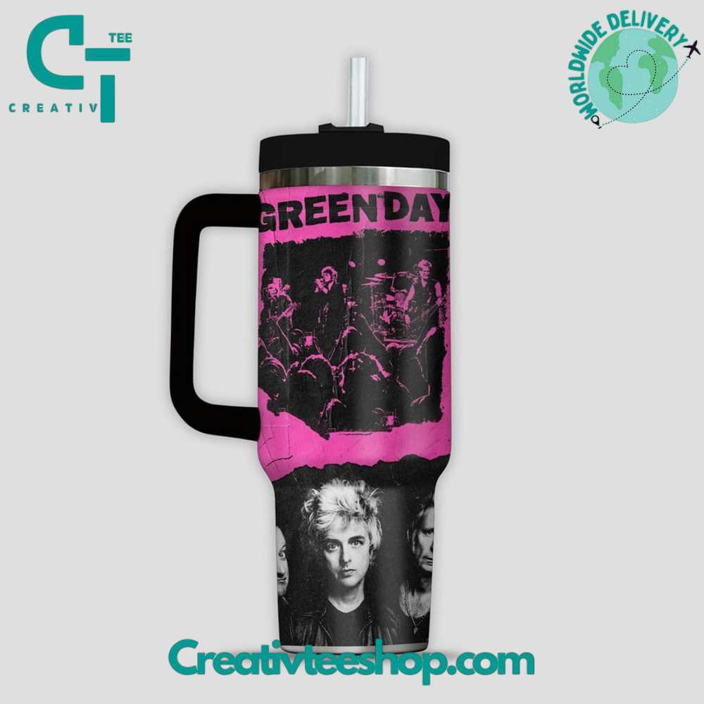 Green Day Gift for Her, Him on Birthday Xmas 30oz or 40oz Tumbler LN