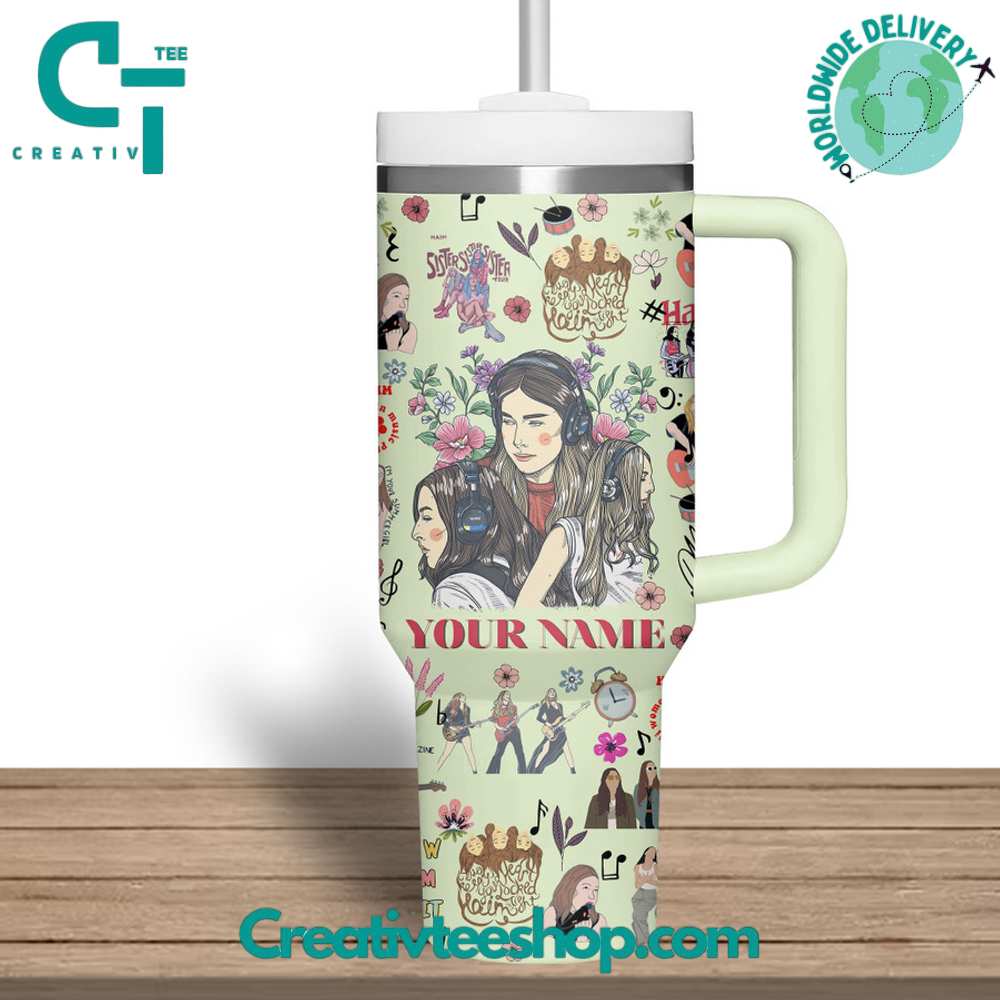 Haim Sister Gift for Her, Him on Birthday Xmas 30oz or 40oz Tumbler LN