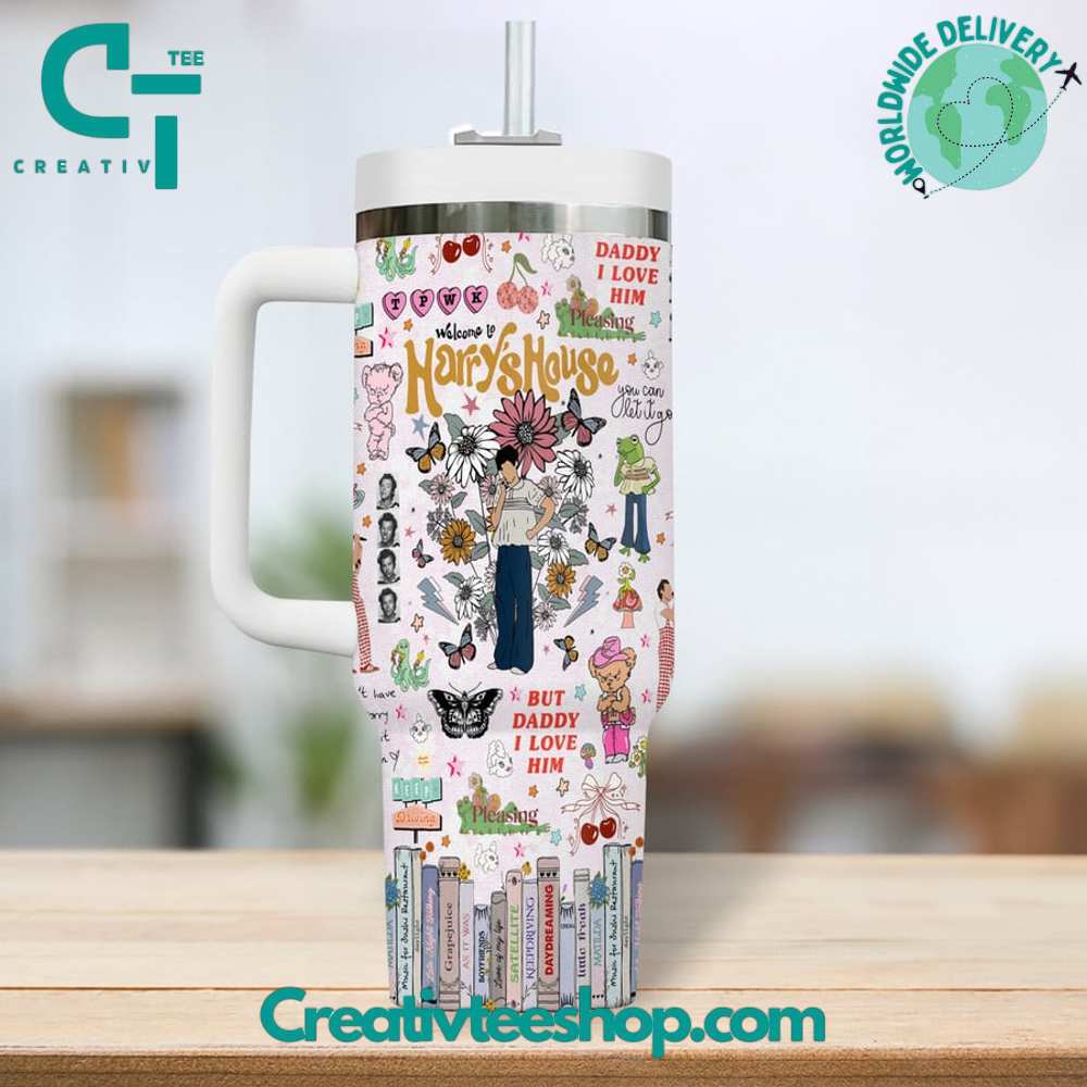 Harry Styles Gift for Her, Him on Birthday Xmas 30oz or 40oz Tumbler LN