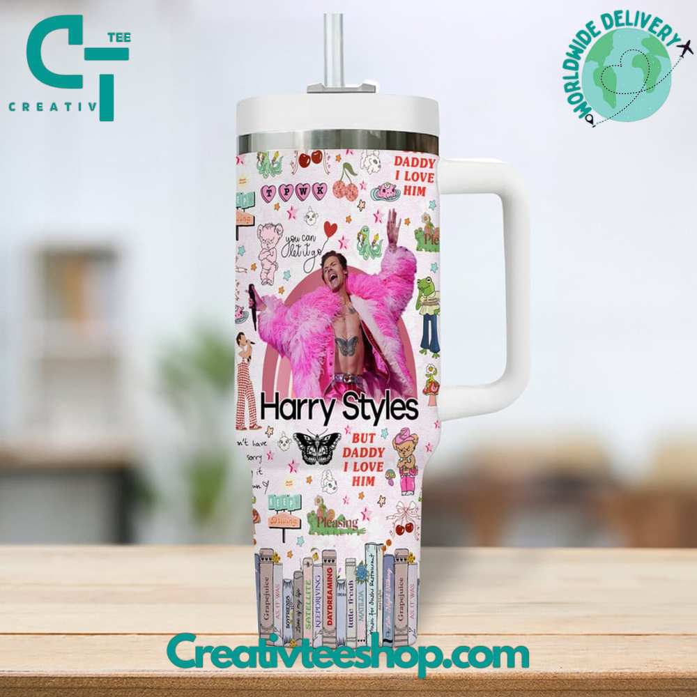 Harry Styles Gift for Her, Him on Birthday Xmas 30oz or 40oz Tumbler LN