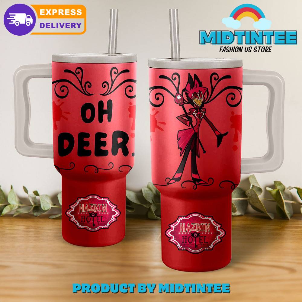 Hazbin Hotel TV Series Red Gift for her, him, Birthday Xmas Halloween Gift 30oz or 40oz Tumbler LN