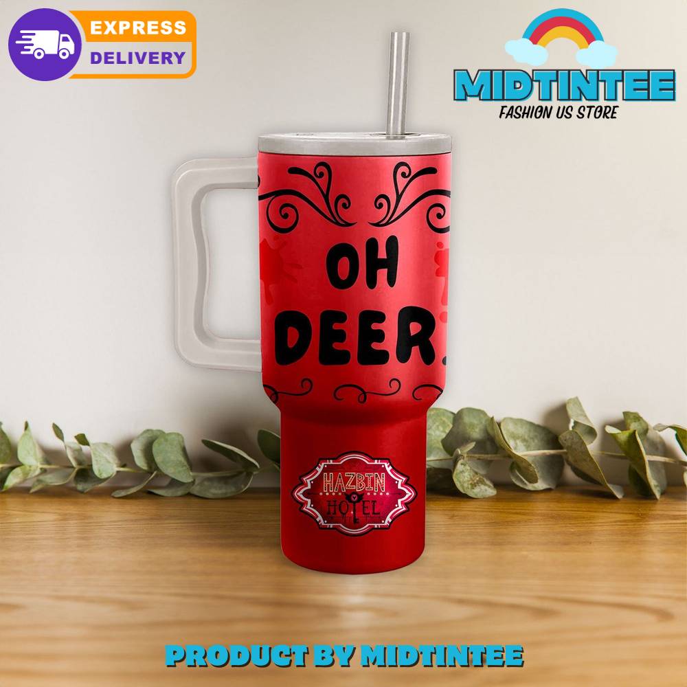 Hazbin Hotel TV Series Red Gift for her, him, Birthday Xmas Halloween Gift 30oz or 40oz Tumbler LN