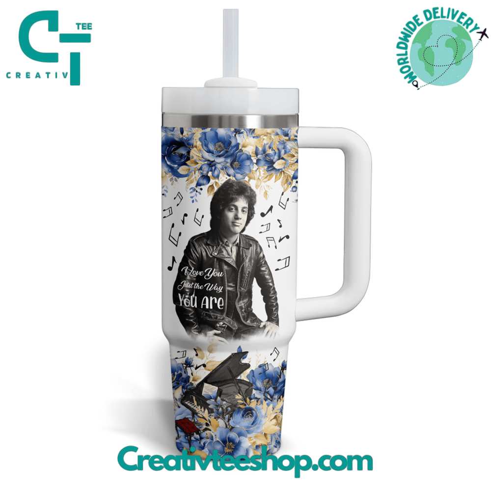 Just A Girl Who Loves Billy Joel Gift for Her, Him on Birthday Xmas 30oz or 40oz Tumbler LN