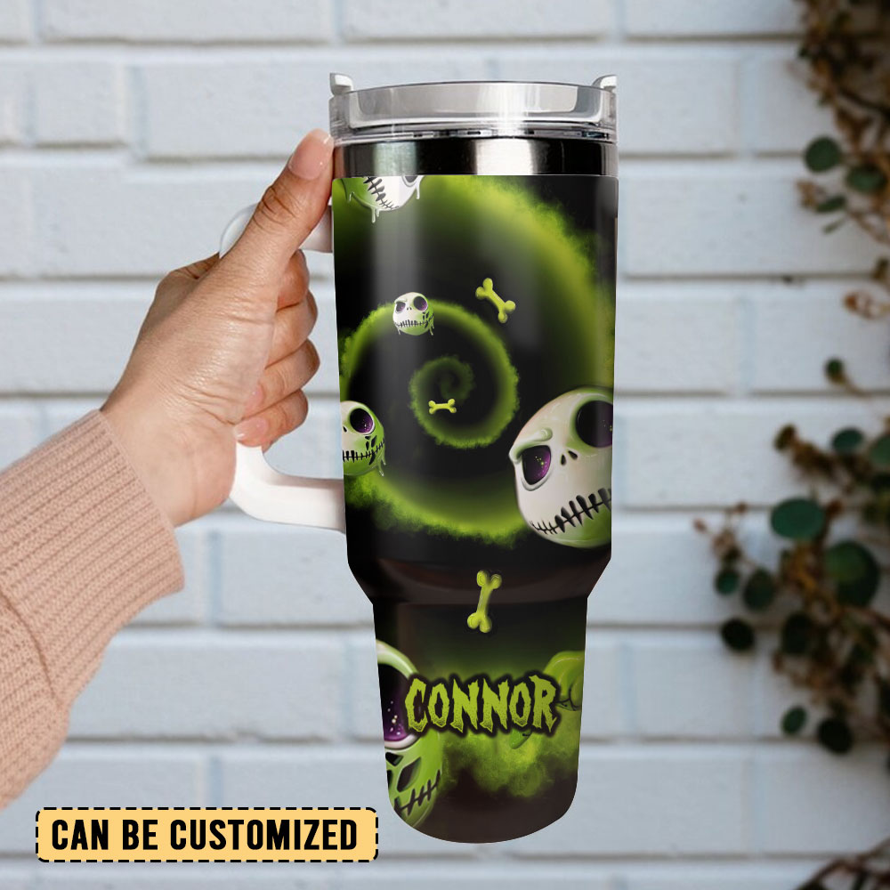 The Nightmare Before Christmas Movie Custom Quencher 30oz Or 40oz Stainless Steel Tumbler With Handle HG