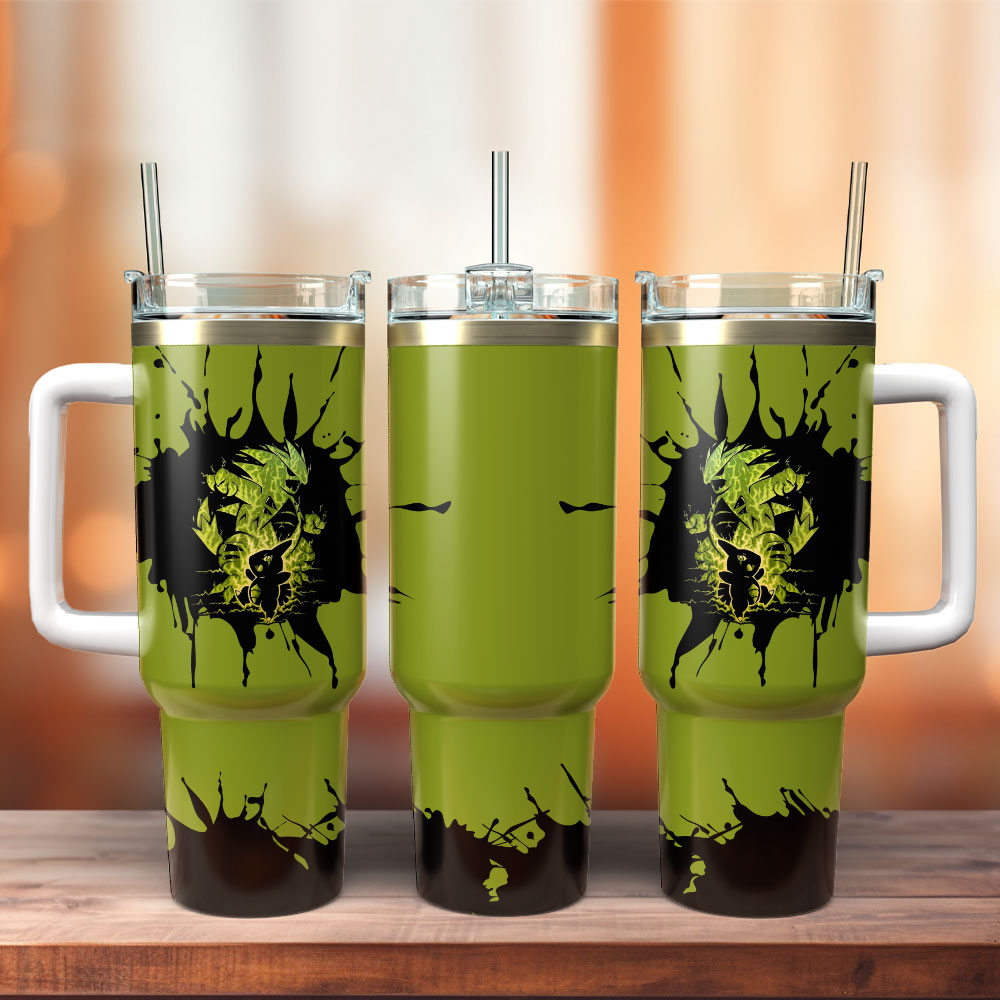 Tyranitar Pokemon Anime Custom Quencher 30oz Or 40oz Stainless Steel Tumbler With Handle HG