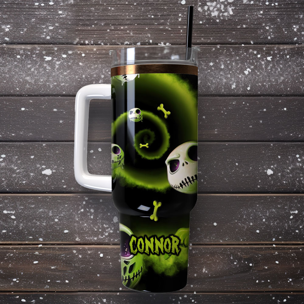 The Nightmare Before Christmas Movie Custom Quencher 30oz Or 40oz Stainless Steel Tumbler With Handle HG