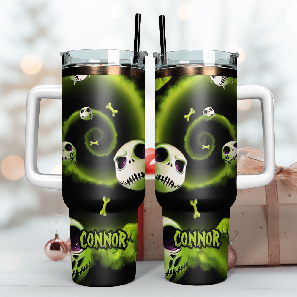 The Nightmare Before Christmas Movie Custom Quencher 30oz Or 40oz Stainless Steel Tumbler With Handle HG
