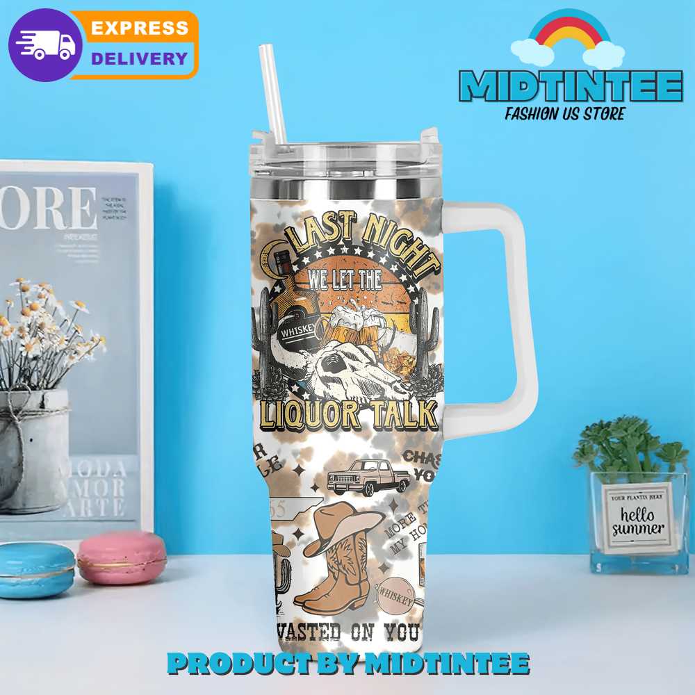 Morgan Wallen One Night At A Time Birthday Xmas Gift For Her Him 30oz or 40oz Tumbler LN