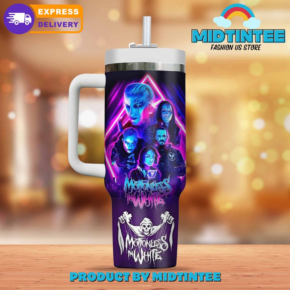 Motionless In White Band Gift for her, him, Birthday Xmas Halloween Gift 30oz or 40oz Tumbler LN
