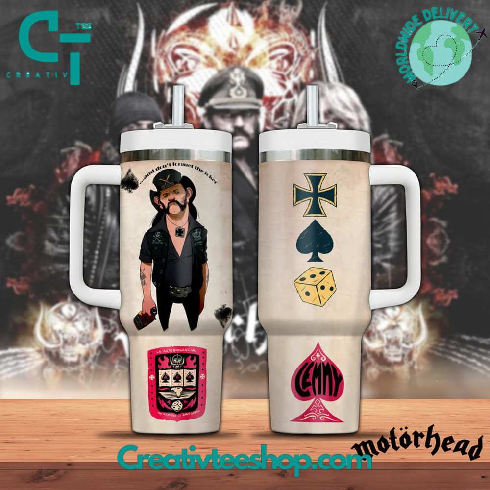 Motrhead Lemmy Gift for Her, Him on Birthday Xmas 30oz or 40oz Tumbler LN