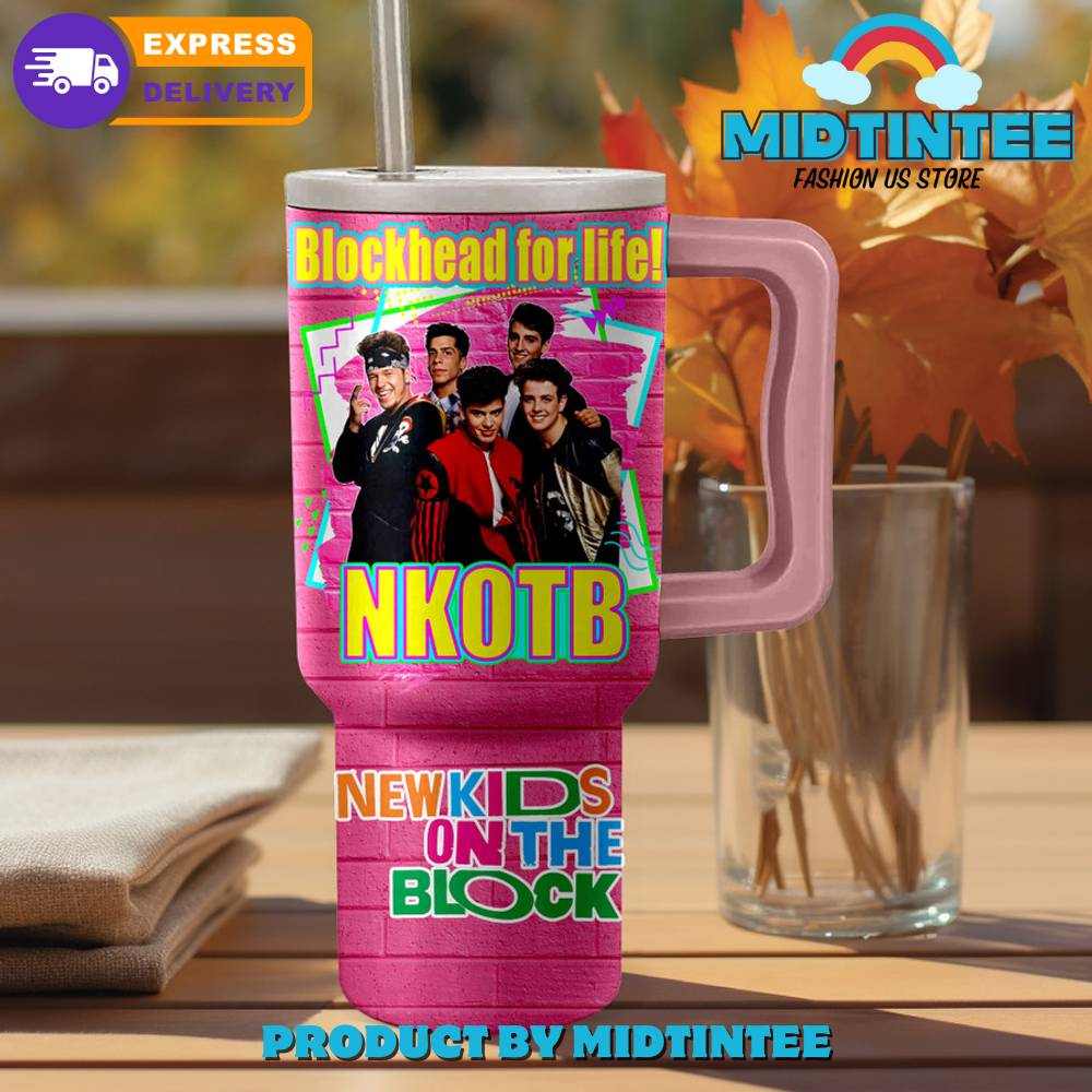 Kids On The Block For Life Gift for her, him, Birthday Xmas Halloween Gift 30oz or 40oz Tumbler LN