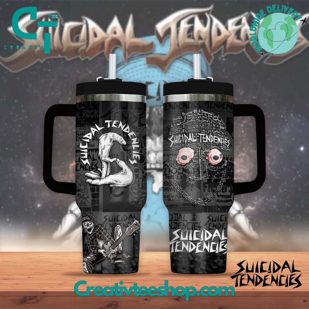 Suicidal Tendencies Band Gift for Her, Him on Birthday Xmas 30oz or 40oz Tumbler LN