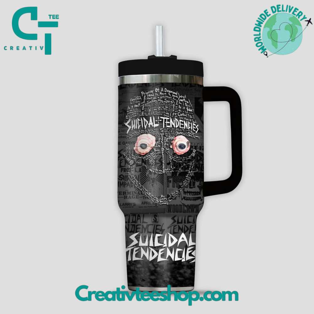 Suicidal Tendencies Band Gift for Her, Him on Birthday Xmas 30oz or 40oz Tumbler LN