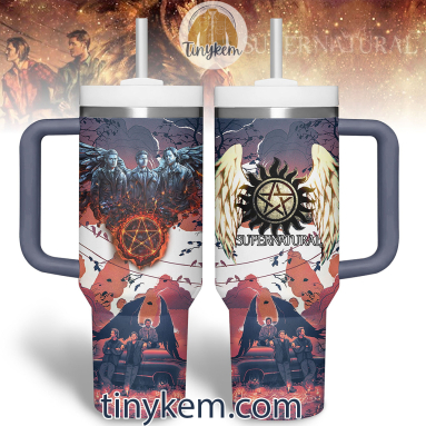 Supernatural Fan Art 30oz or 40 Oz Tumbler HG