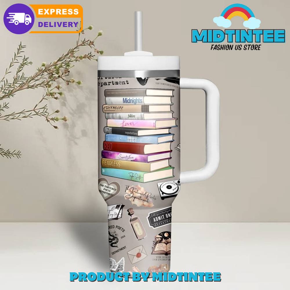 Taylor Swift All Fair In Love And Poetry Gift for her,him, Birthday Xmas Halloween Gift 30oz or 40oz Tumbler LN