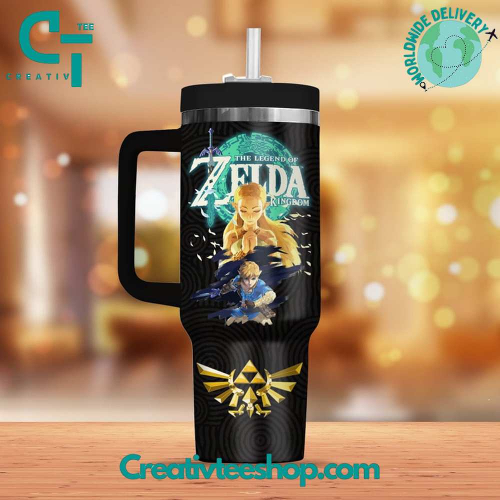 The Legend of Zelda Breath Of The Wild Gift for Her, Him on Birthday Xmas 30oz or 40oz Tumbler LN