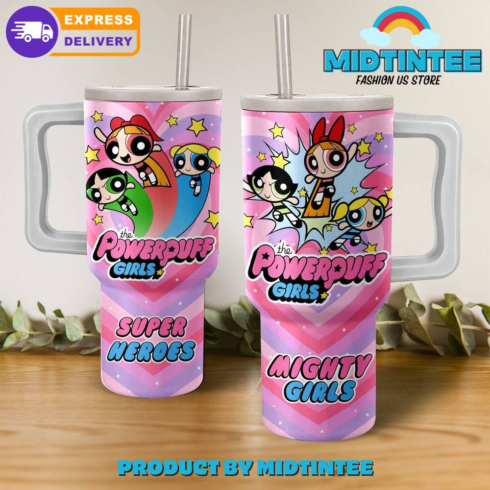 The Powerpuff Girls Super Heroes Gift For Her, Him 40oz Tumbler LN