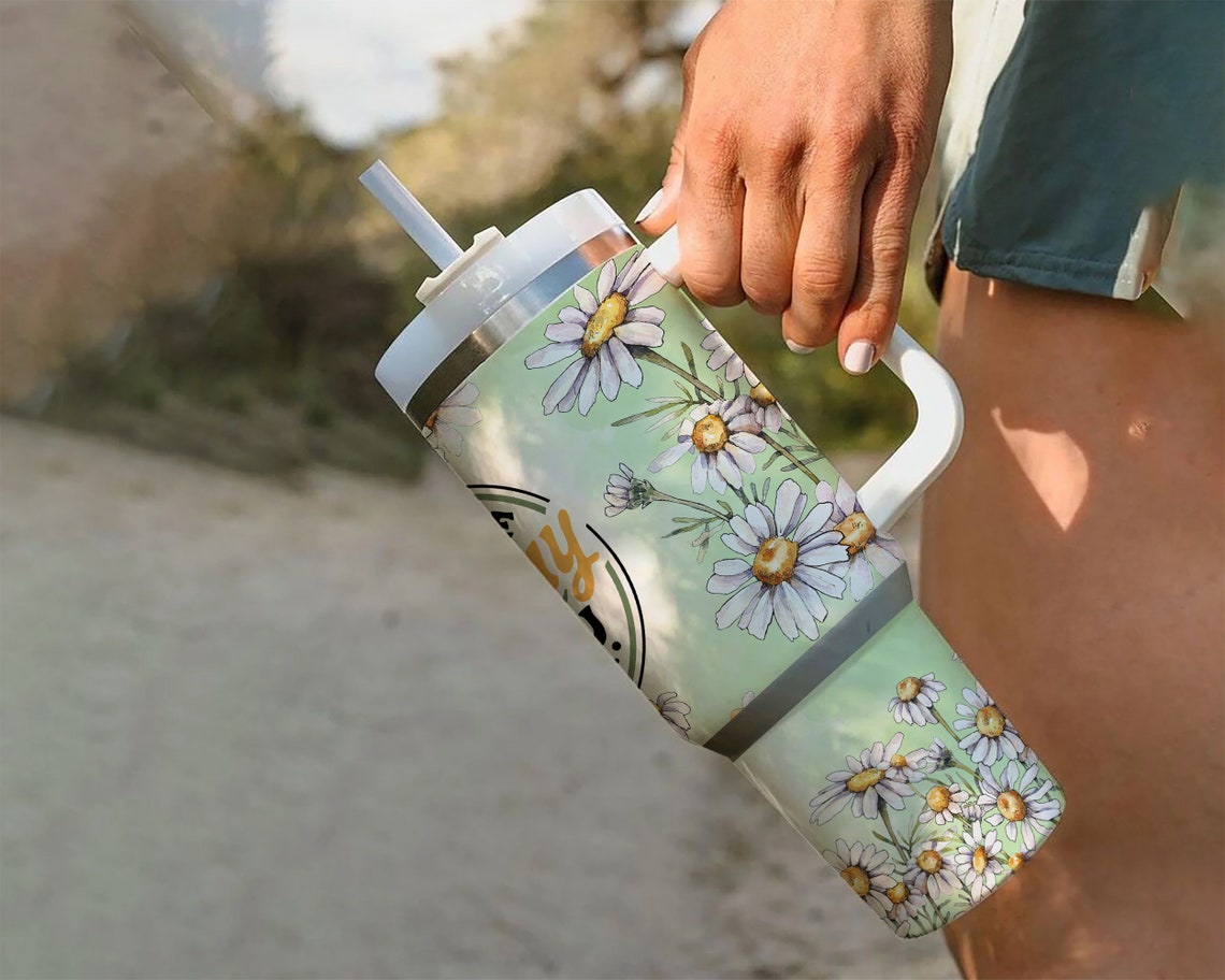 Have the Day You Deserve 30oz or 40oz Tumbler Handle Tumbler Quencher Tumbler Gift For Her Him Birthday Gift LN