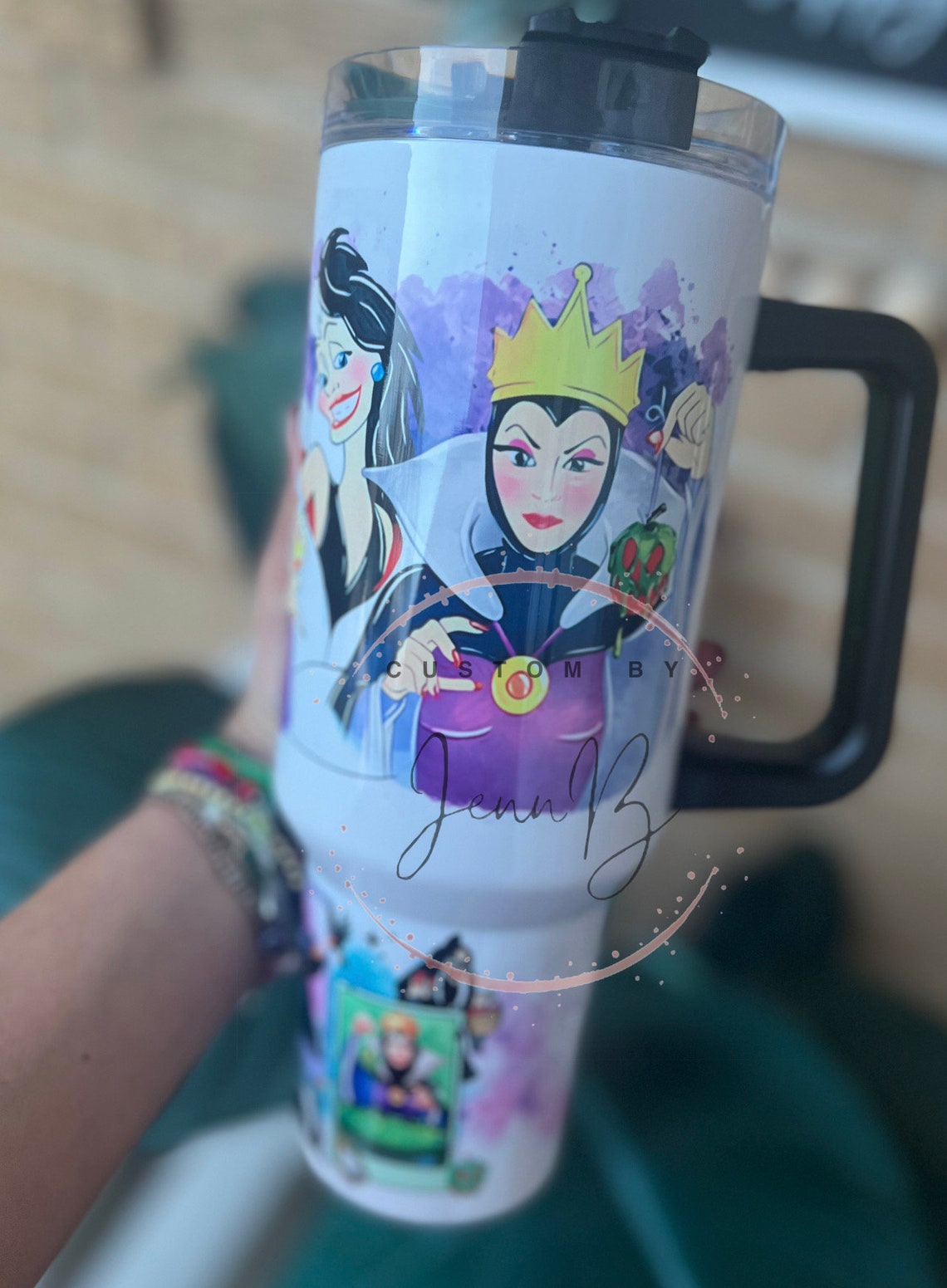 Villains Disney Movies Maleficent Cruella de Vil Ursula 30oz or 40oz Tumbler Fan Gift custom-made tumbler Gift girly Villains Movie Villains Tumbler Birthday Anniversary Gift HFN