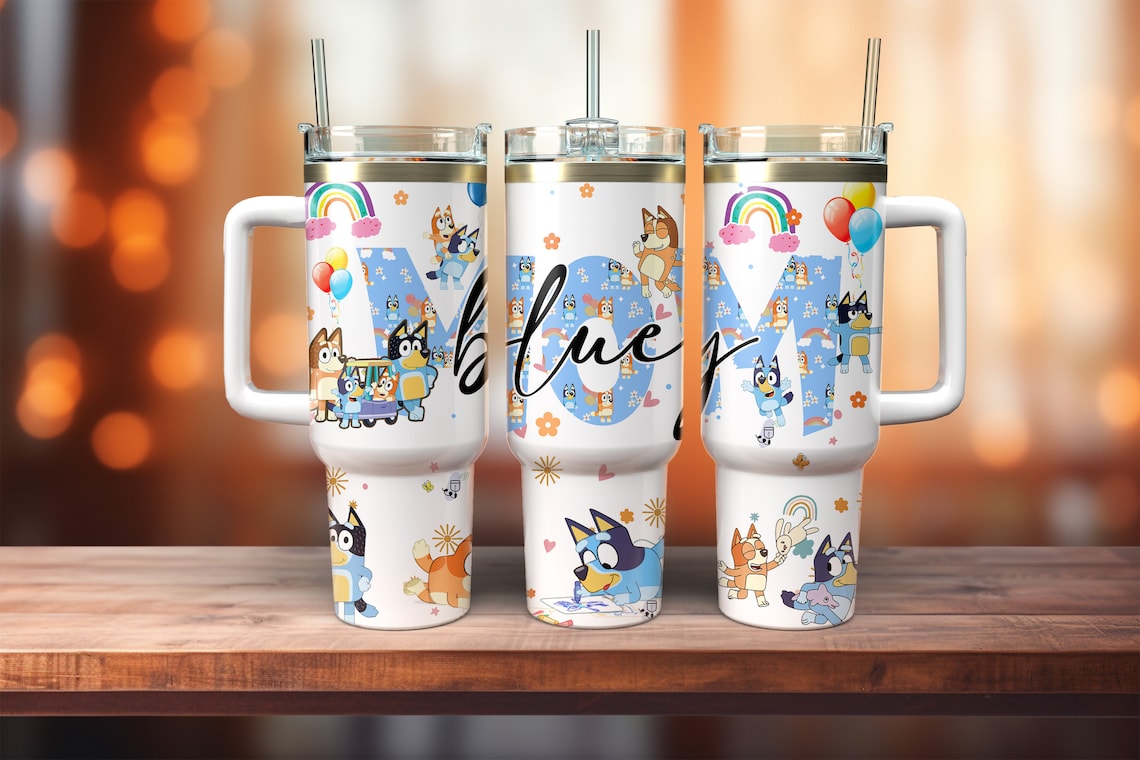 Blu3y Cartoon 30oz or 40oz Tumbler HG