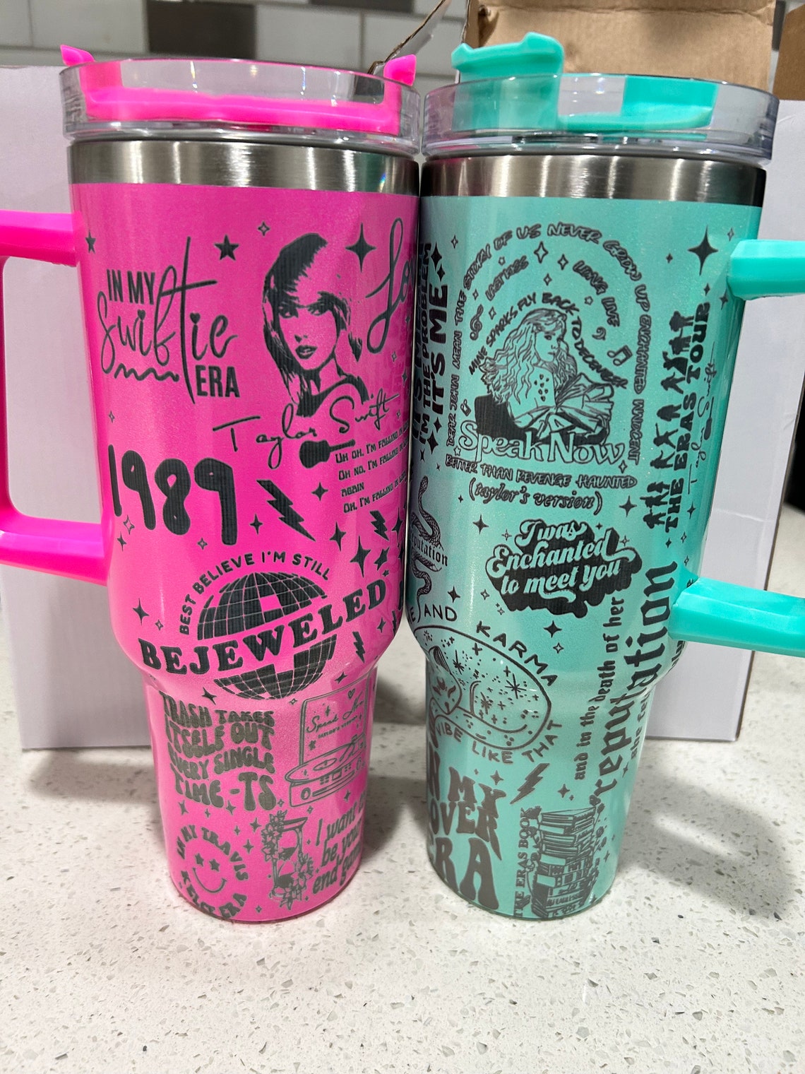 Taylor swift Swifties Gift Eras Tour 30oz or 40oz Engraved Tumbler HG