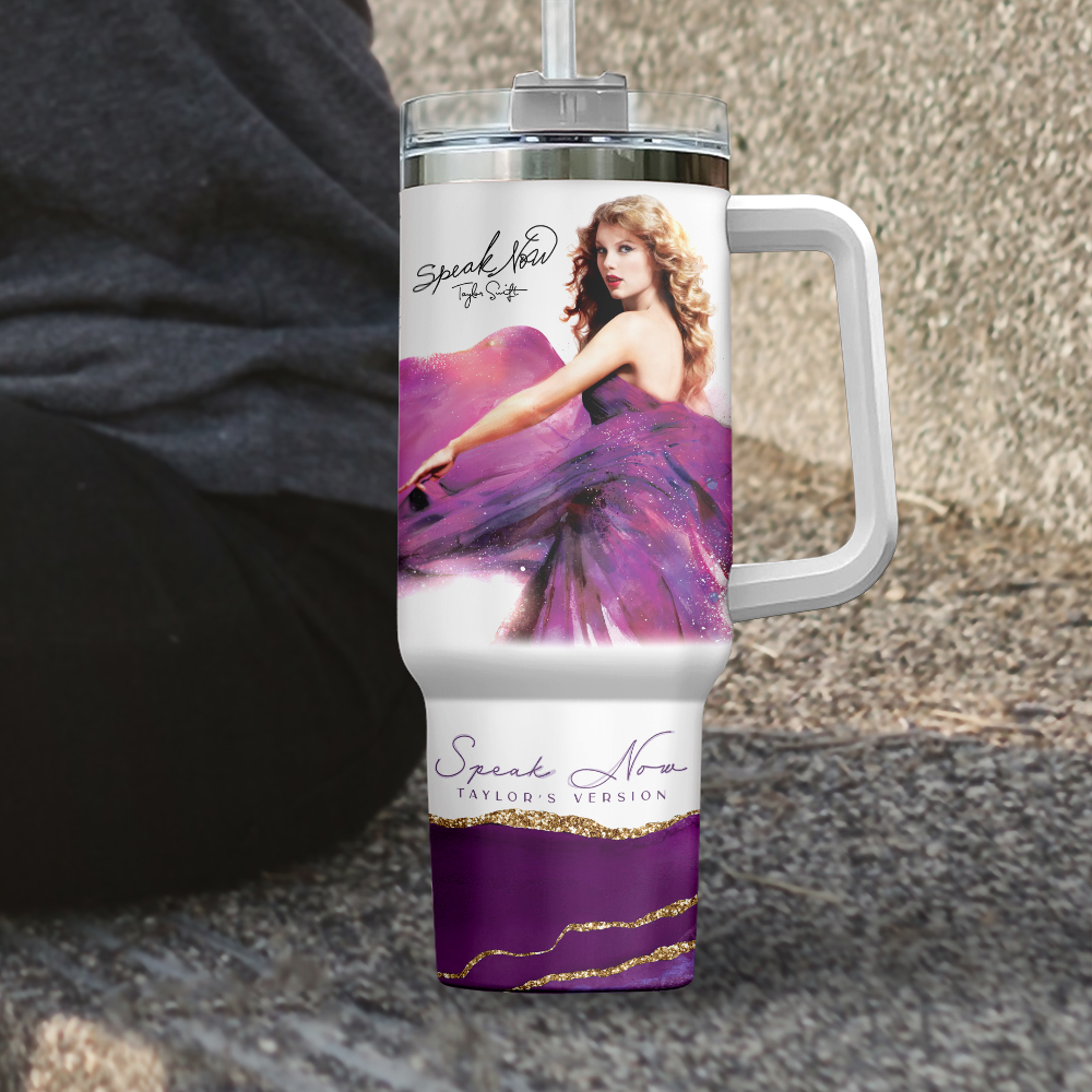 Taylor Swift Music Custom Stanley Quencher 30oz or 40oz Stainless Steel Tumbler With Handle HG