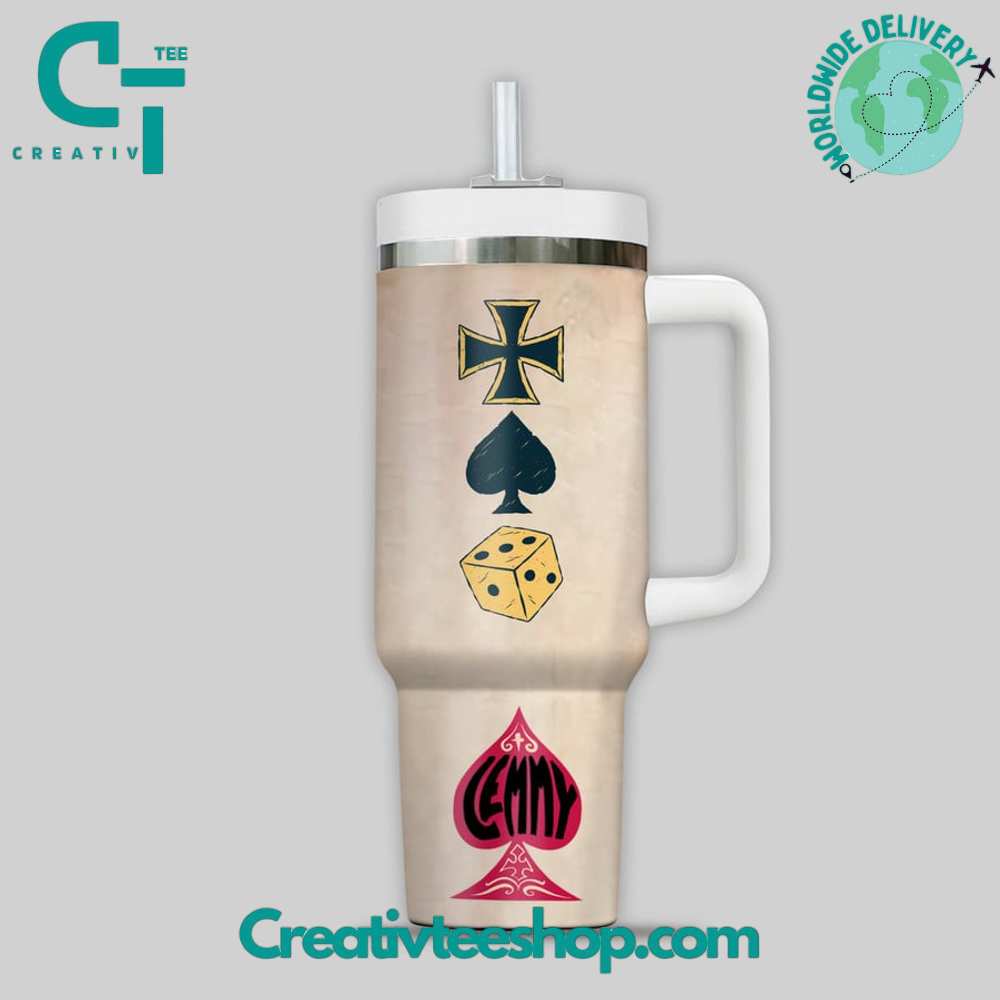 Motrhead Lemmy Gift for Her, Him on Birthday Xmas 30oz or 40oz Tumbler LN